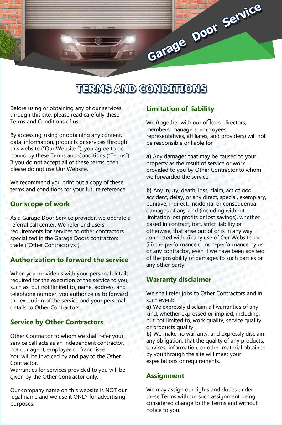 Galaxy Garage Door Service Columbus, OH 614-585-2562